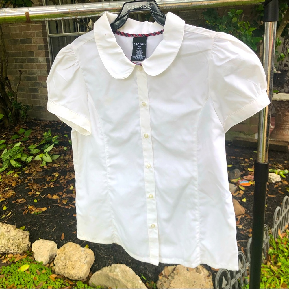 Girls women blouse White